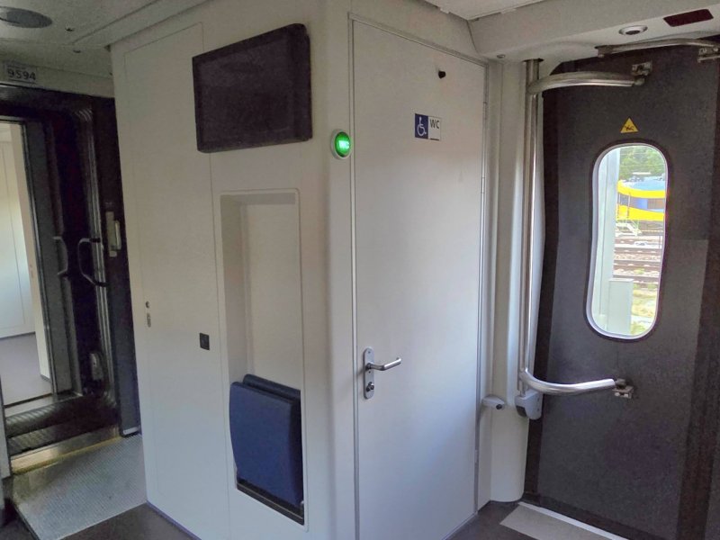 Het oude toilet is gebleven, maar heeft een opknapbeurt gekregen met verbeterde toegankelijkheid. (Rechten: Ad van de Giessen)