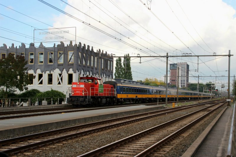 Het derde, en vermoedelijk het laatste transport van de rijtuigen voor Defensie. (Foto: Franklin Schalk)