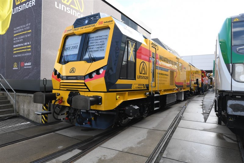 Ook voor de zware onderhoudsvoertuigen was er een plek gereserveerd tijdens InnoTrans. (Rechten: J&uuml;rg D. L&uuml;thard)