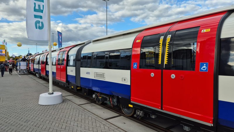 De nieuwe metro van Siemens voor de Piccadilly Line in Londen. (Rechten: Iain Dobson)