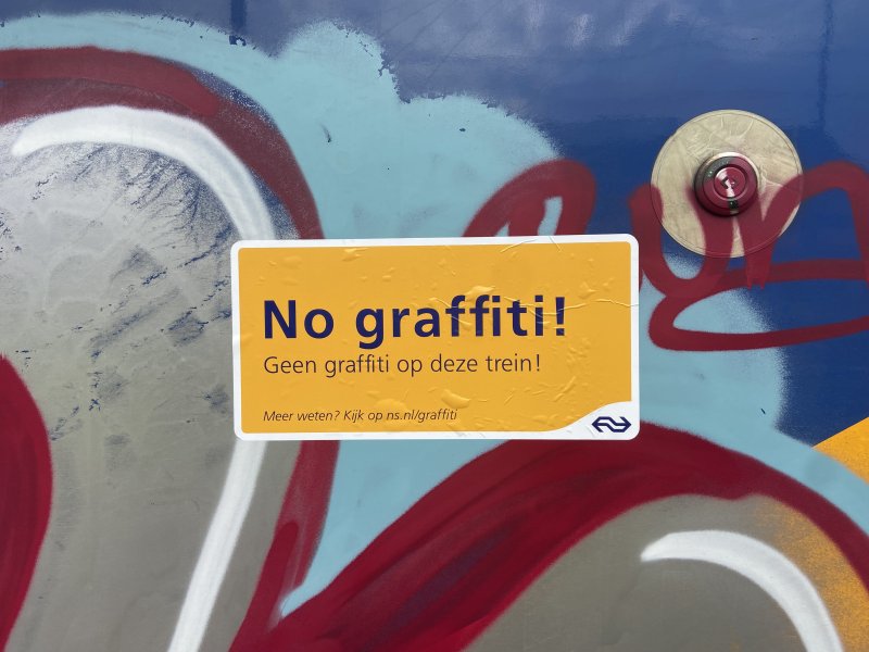 Nieuwe aanpak NS moet graffiti op treinen terugdringen