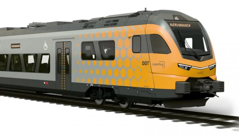 Het ontwerp van de nieuwe Lokaltog treinen die de RegioSprinters moeten vervangen. (Foto: Lokaltog)