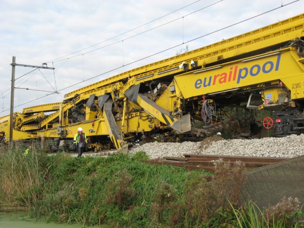 Vernieuwing spoor Bodegraven