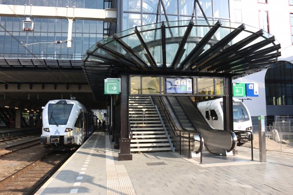 Het station van Heerlen. (Foto: Treinenweb)