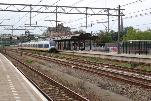 Een archieffoto van station Woerden. (Foto: Treinenweb)